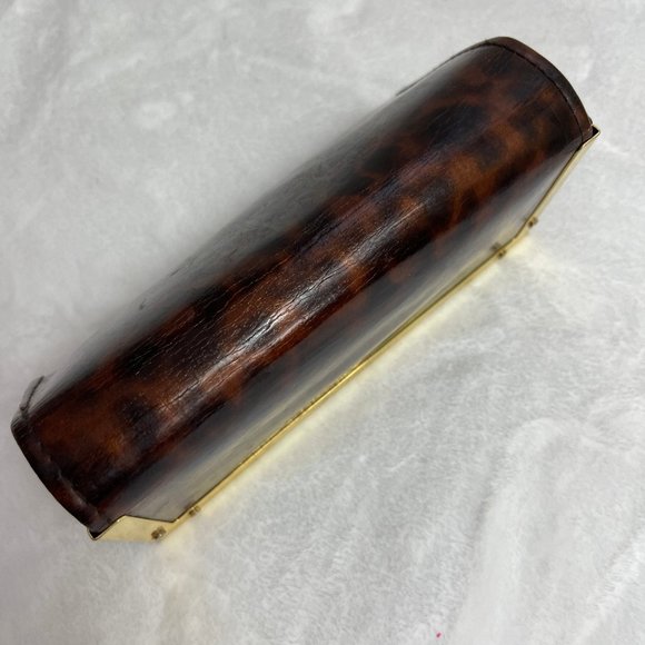 Tory Burch animal print patent glasses case - Picture 12 of 12